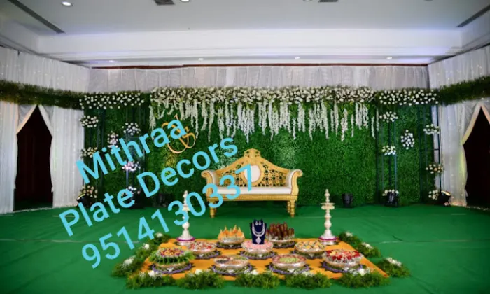 Mitra Plate Decoration